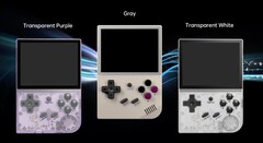 El Anbernic RG35XX se comercializará en tres colores con guiños a las consolas clásicas de Nintendo. (Fuente de la imagen: Anbernic)