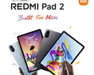 La Redmi Pad 2 viene en dos opciones de color, pero no cuando está configurada con conectividad 4G. (Fuente de la imagen: Xiaomi - editado)