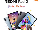 La Redmi Pad 2 viene en dos opciones de color, pero no cuando está configurada con conectividad 4G. (Fuente de la imagen: Xiaomi - editado)