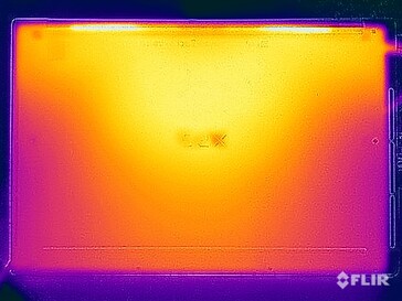 Prueba de tensión de temperaturas superficiales (abajo)