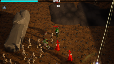 Una captura de pantalla del juego