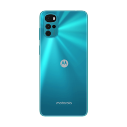 Moto G22 en azul Iceberg