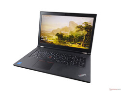 Análisis: Lenovo ThinkPad P17 G2, dispositivo de prueba por cortesía de