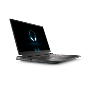 Lado del Alienware m17 R5 (imagen vía Dell)