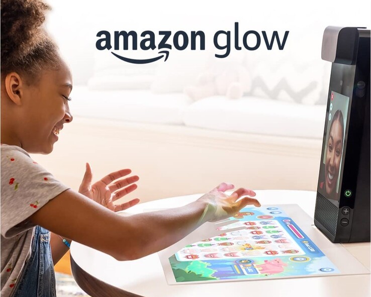 El dispositivo de videollamada interactiva para niños Amazon Glow (Fuente de la imagen: Amazon)