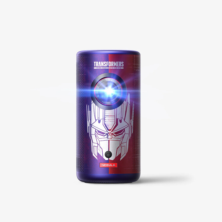 El proyector láser Anker x Transformers Nebula Capsule 3. (Fuente de la imagen: Anker)
