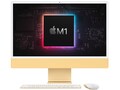 El nuevo iMac de 24 pulgadas Apple incorpora el chip M1 y una diagonal de pantalla real de 23,5 pulgadas. (Fuente de la imagen: Apple - editado)