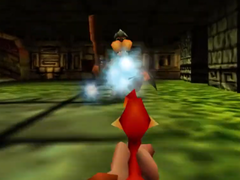Una captura de pantalla de la jugabilidad de Banjo-Tooie (fuente de la imagen: TheWeoneo YT)
