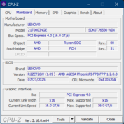Placa base CPU-Z