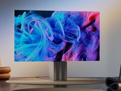 El televisor C SEED N1 tiene una gran pantalla 4K plegable con una frecuencia de refresco de 3.840 Hz. (Fuente de la imagen: C SEED)