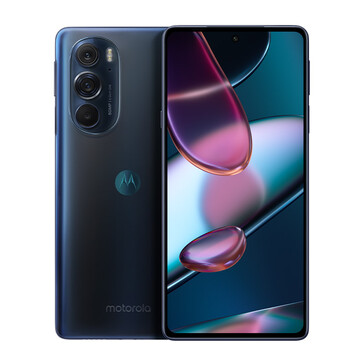 El Moto Edge X30 en negro fantasma. (Fuente de la imagen: Motorola)