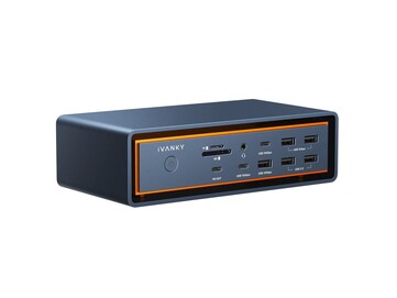 La parte frontal del iVanky FusionDock Max 2. (Fuente de la imagen: iVanky)