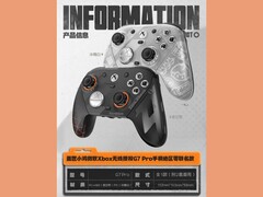 Filtrado el mando GameSir G7 Pro Zenless Zone Zero Edition. (Fuente de la imagen: @Zenlessnewz en X)
