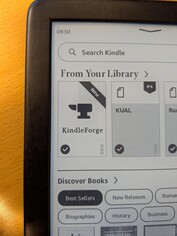 KindleForge es la tienda de aplicaciones para descargar aplicaciones adicionales para su Kindle con jailbreak (Fuente de la imagen: Notebookcheck)