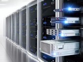 Racks para servidores con guías especializadas. King Slide controla el 80 % del mercado de guías para servidores de gama alta.