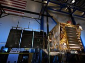 Lunar Trailblazer sentado en una sala de Lockheed Martin Space en Colorado durante las pruebas (Fuente de la imagen: Lockheed Martin Space)