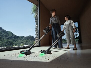 La Mova G70 Complete tiene un mango telescópico de 6 segmentos (Fuente de la imagen: Mova)