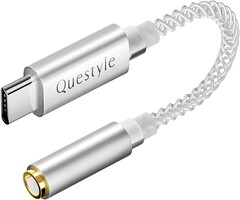 El Questyle Qlink-C es un DAC USB-C básico que pesa sólo 5 gramos (0,17 oz.). (Fuente de la imagen: Questyle)