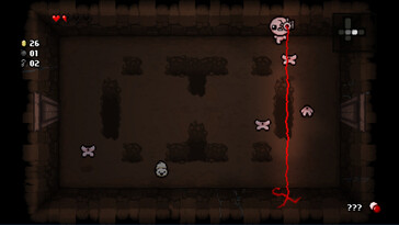 En la imagen: una captura de pantalla del juego «The Binding of Isaac: Rebirth».