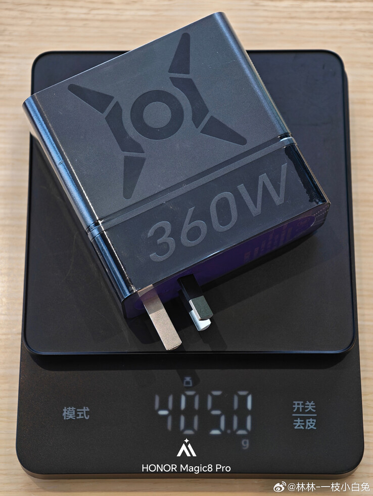 El peso del adaptador