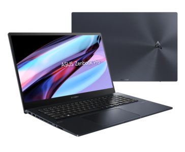 Asus Zenbook Pro 17 UM6702. (Fuente de la imagen: Asus)