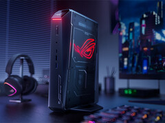 El Asus ROG NUC (2025) ahora viene en GPUs RTX 5060, RTX 5070, RTX 5070 Ti y RTX 5080 para portátiles. (Fuente de la imagen: Asus)