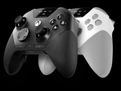 El mando SteelSeries Aeon Pro está disponible en los colores blanco y negro.