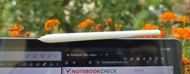 El S Pen se incluye con la tableta Samsung