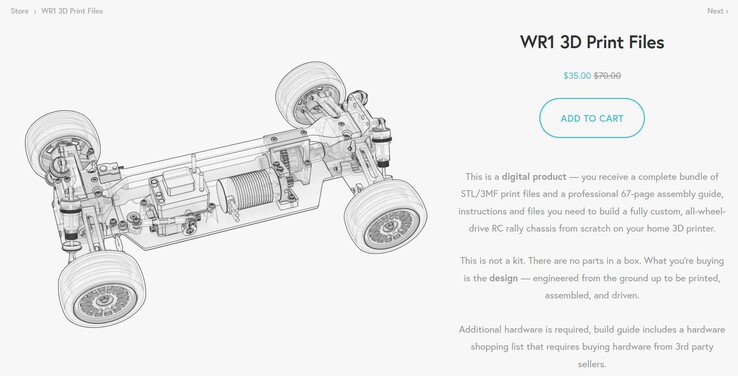 35 $ para los archivos de impresión