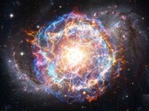 Una imagen conceptual de una supernova