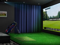 El proyector BenQ LH820ST dispone de un modo Golf para mejorar la simulación. (Fuente de la imagen: BenQ)