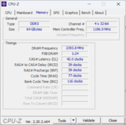 CPU-Z Memoria