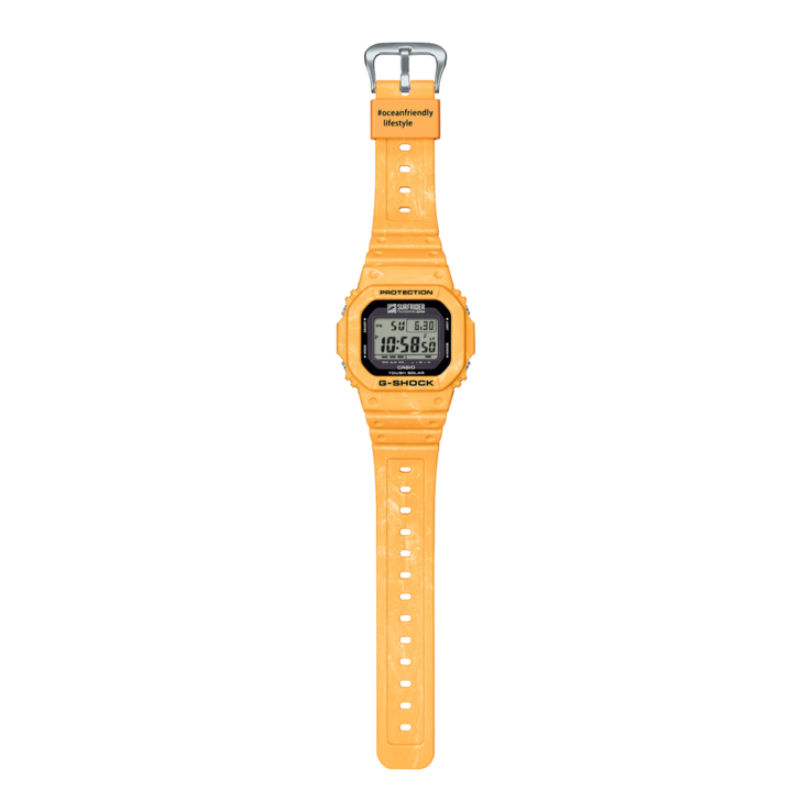 El reloj Casio G-Shock × Surfrider Foundation Japan G-5600SFJ-9. (Fuente de la imagen: Casio)