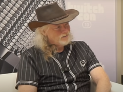 Una captura de pantalla de la reciente entrevista de Dan Clancy en la Twitchcon 2025 (fuente de la imagen: Taylor Lorenz YT)