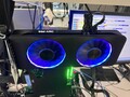 Un prototipo de Intel Arc A770 siendo probado en los laboratorios de Intel (imagen vía Raja Koduri en Twitter)