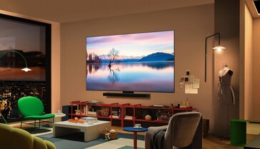 El televisor de la serie LG OLED evo C5...