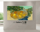 El nuevo televisor Gallery de LG estará disponible en tamaños de 55 y 65 pulgadas. (Fuente de la imagen: LG)