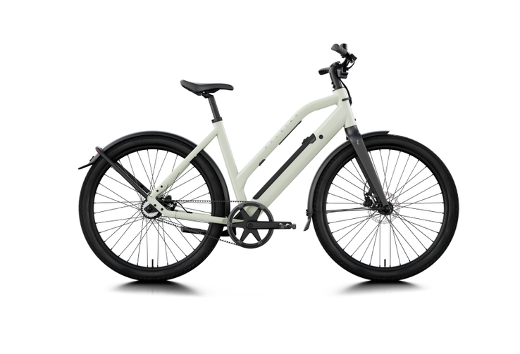 El modelo Raleigh One en color blanco roto
