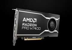 La AMD Radeon Pro W7400 consume sólo 55 vatios de energía (Fuente de la imagen: AMD)
