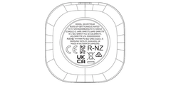 Un esquema de los próximos brotes de Samsung. (Fuente: FCC vía 91Mobiles)