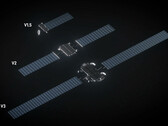 Una ilustración del hardware de Starlink V3.
