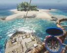 Una imagen que muestra una isla en Stranded Deep.