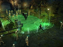 Una imagen que muestra una batalla en Victor Vran, ahora con un 75% de descuento en Steam.