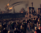 Una imagen que muestra un asedio y onagros en Total War: Attila.