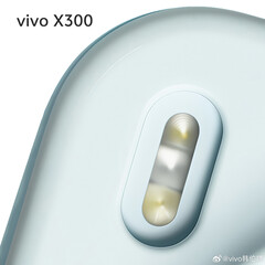 Un render de la matriz de flash con zoom de enfoque dual del Vivo X300. (Fuente de la imagen: Han Bo Xiao)