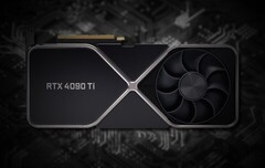 La RTX 4090 Ti supuestamente supera la barrera de los 100 TFLOPS. (Fuente de la imagen: Nvidia (maqueta de la 3090)/Unsplash - Daniel R Deakin)