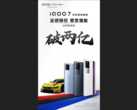 El iQOO 7: ahora disponible para ordenar en China. (Fuente: Weibo)