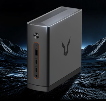 Diseño frontal y lateral del Lecoo Bellator AI NAS 900