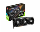 La aclamada GeForce RTX 3080 Gaming X Trio de MSI ofrece un rendimiento estelar pero es difícil conseguir uno (Fuente de la imagen: MSI)