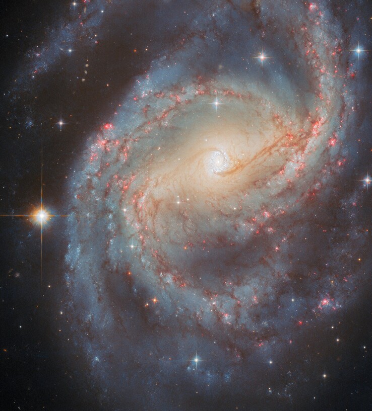 Última imagen del Hubble de NGC 6951 (Fuente de la imagen: ESA/Hubble, NASA, L. C. Ho, G. Brammer, A. Filippenko y C. Kilpatrick)
